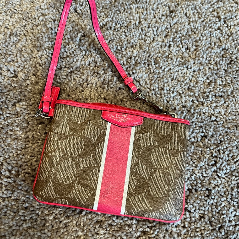 Coach wristlet